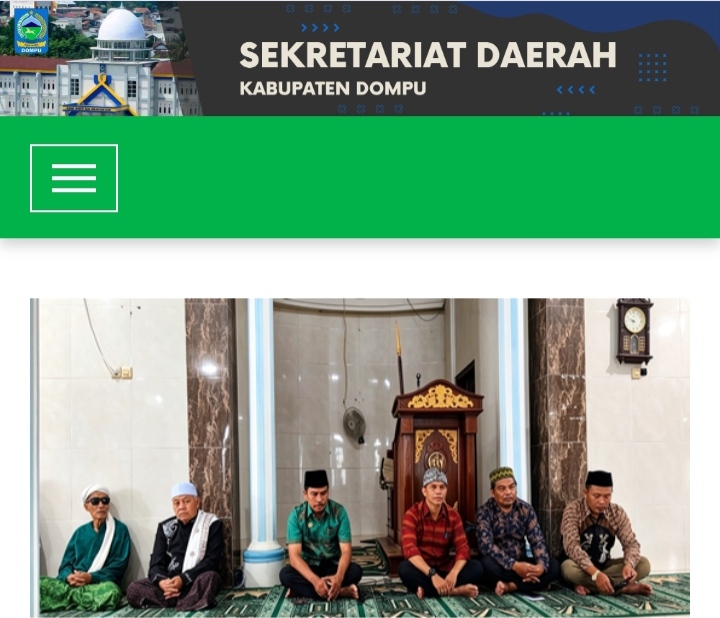 Asisten Pemkesra Setda Dompu Hadiri Santunan Anak Yatim dan Orang Tua Jompo di Desa Suka Damai.