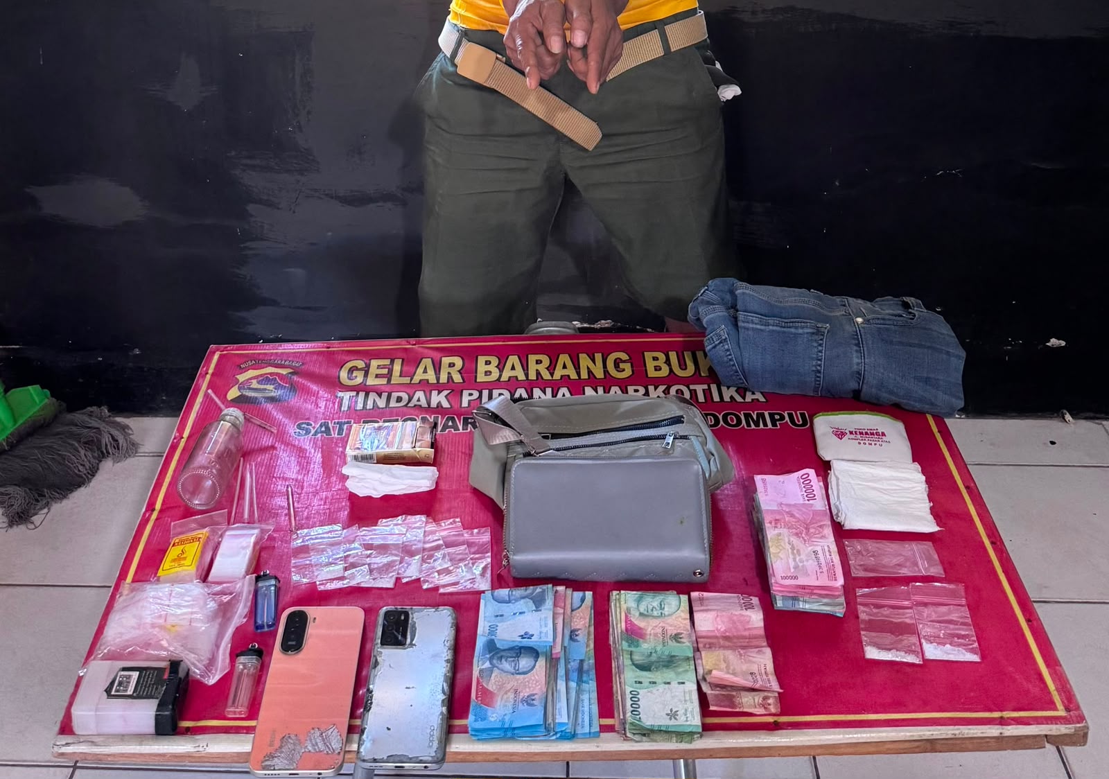 Satresnarkoba Polres Dompu Gagalkan Dugaan Peredaran Sabu di Hu’u, Seorang Pria Diamankan Bersama Barang Bukti 6,67 Gram Kec.Hu'u 09 Juli 2026.