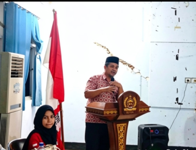 Wakili Bupati, Asisten Perekonomian dan Pembangunan Setda Dompu Hadiri Konfercab GMNI Ke-II.
