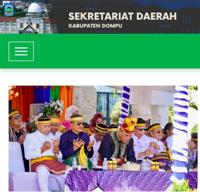 Wabup Dompu Syirajuddin SH Hadiri Peringatan Hari jadi Kabupaten Bima ke-386, Minggu, 05 Jul 2026 14:24.