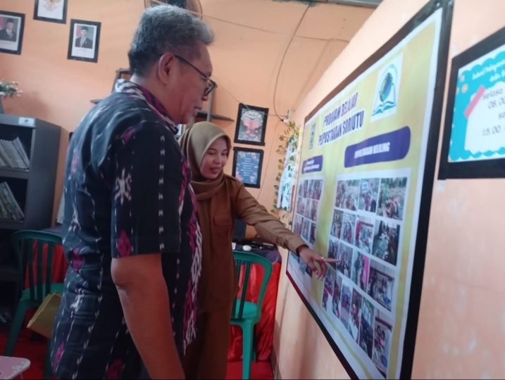 Lomba Perpustakaan Desa, Salah Satu Dari Enam Desa adalah Desa Soriutu.